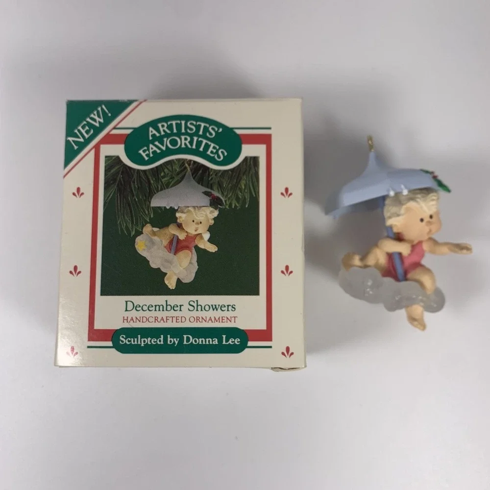 Hallmark 1987 Vintage Keepsake Ornament 'December‎ Showers' - Donna Lee